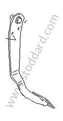 BRAKE PEDAL Left-hand drive (477723141)