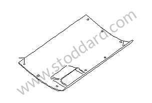 GLOVE BOX COVER Left-hand drive / boxster red / boxster red (M31) / LEATHER (99655213301M31)