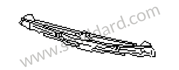 94450207903 - Cross Beam for Porsche 944 85-88 &bull; 1988 &bull; 944 Turbo S &bull; Coupe &bull; Manual Gearbox, 5 Speed