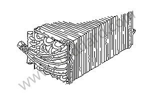 EVAPORATOR Left-hand drive / OPTION: AIR CONDITIONER (Option code: M573) (477820903)