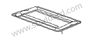 ROOF LINING black / black (A14) / OPTION: DETACHABLE ROOF, ELECTRICAL (Option code: M650) (99656402104A14)