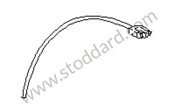 99361202202 - Cable Pos+ for Porsche 993 Turbo &bull; 1995 &bull; 993 Turbo &bull; Coupe &bull; Manual Gearbox, 6 Speed