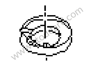 COMPENSATING PLATE BEIGE / BEIGE / LOWER / OPTION: SUSPENSION/DAMPERS STANDARD (Option code: I1BA) (95534352520)