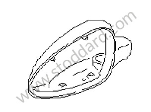 HOUSING Left-hand drive / CARBON / LEFT / OPTION: GT3 RS (DE RUE) (Option code: M004) (99673161930)