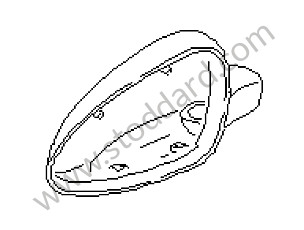HOUSING Left-hand drive / CARBON / LEFT (99673161930)