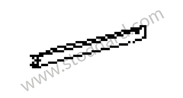 91454218610 - WINDOW GUIDE for Porsche 914 &bull; 1974 &bull; 914/4 2.0 &bull; Manual Gearbox, 5 Speed