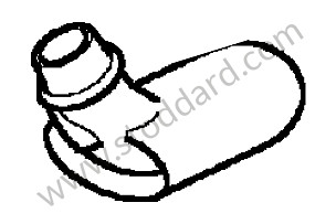 TAIL PIPE RIGHT / OPTION: PORSCHE 911 40TH ANNIVERSARY MODEL (Option code: M095) (99611105403)