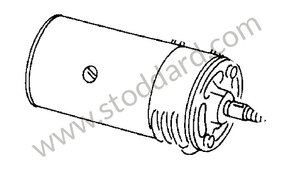 A54760310100 - DC GENERATOR for Porsche 356A &bull; 1956 &bull; 1500 Carrera Gs (547/1) &bull; Speedster A T1 &bull; Manual Gearbox, 4 Speed
