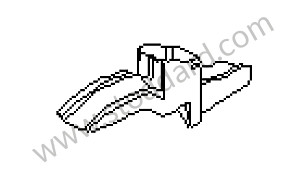 FOOTWELL OUTLET VENT Left-hand drive / OPTION: BOSE ANALOGIC SOUND SYSTEM (Option code: I680) (99757279302)