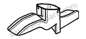 FOOTWELL OUTLET VENT Left-hand drive (99757279302)