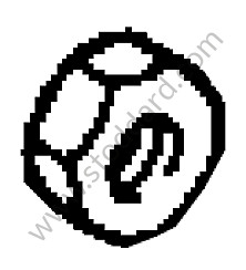 HEXAGON NUT M 12 X 1,5 MM