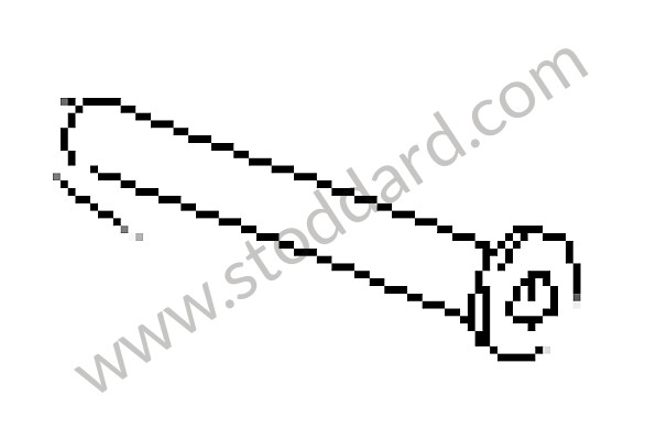 N0231512 - BOLT for Porsche 924 76-79 &bull; 1977 &bull; 924 2.0 &bull; Coupe &bull; Automatic Gearbox