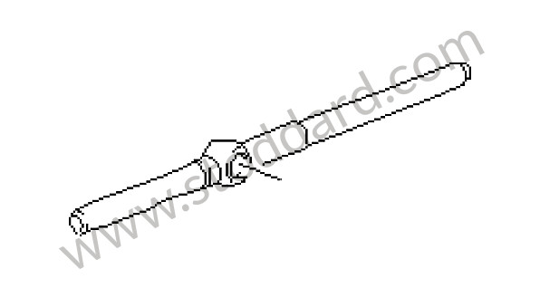 01E311559A - GEAR SHIFT ROD for Porsche 968 &bull; 1992 &bull; 968 &bull; Cabrio &bull; Manual Gearbox, 6 Speed