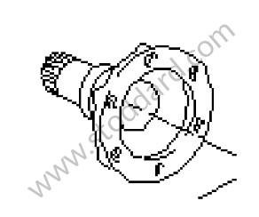 FLANGED SHAFT OPTION: LOCKING DIFFERENTIAL 40 % (Option code: M220)