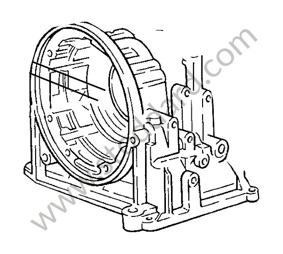010321101G - TRANSMISSION CASE for Porsche 944 89-91 &bull; 1989 &bull; 944 2.7 &bull; Coupe &bull; Automatic Gearbox