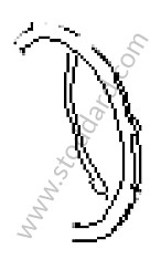 DISC WITH EXTERNAL SPLINES 