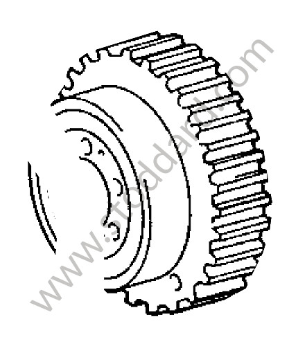010323805F - PLANET-GEAR CARRIER for Porsche 944 85-88 &bull; 1985 &bull; 944 2.5 Serie 2 &bull; Coupe &bull; Automatic Gearbox
