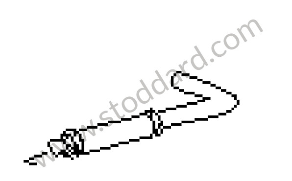 010325277 - MANUAL VALVE for Porsche 924S &bull; 1986 &bull; 924S 2.5 &bull; Coupe &bull; Automatic Gearbox