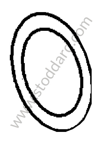 012311393L - ADJUSTING SHIM for Porsche Cayman 987C 06-08 &bull; 2007 &bull; Cayman 2.7 &bull; Manual Gearbox, 5 Speed