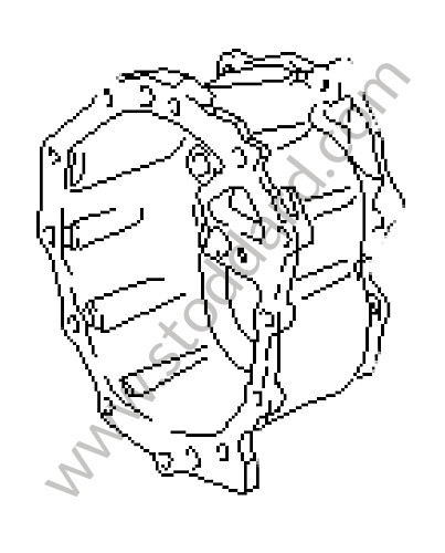 016301211M - END PLATE for Porsche 944 85-88 &bull; 1987 &bull; 944 2.5 &bull; Coupe &bull; Manual Gearbox, 5 Speed