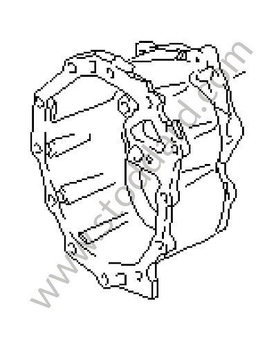 016301211M - END PLATE for Porsche 924S &bull; 1986 &bull; 924S 2.5 &bull; Coupe &bull; Manual Gearbox, 5 Speed