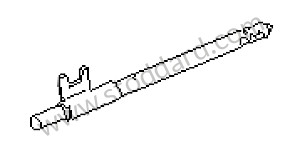 GEAR SHIFT ROD 3RD GEAR AND 4TH GEAR
