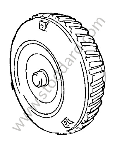 082323571 - CONVERTER for Porsche 944 89-91 &bull; 1989 &bull; 944 2.7 &bull; Coupe &bull; Automatic Gearbox