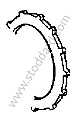 DISC WITH EXTERNAL SPLINES 