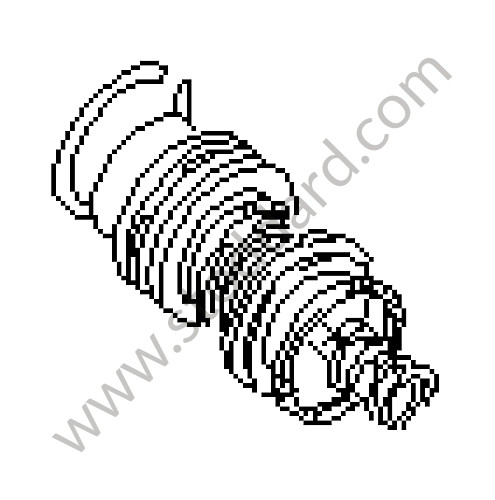 087323512A - PISTON for Porsche 944 82-85 &bull; 1983 &bull; 944 2.5 &bull; Coupe &bull; Automatic Gearbox