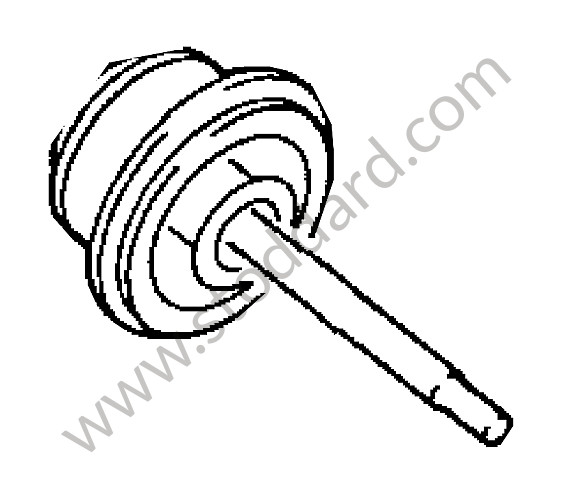 087323512A - PISTON for Porsche 944 89-91 &bull; 1989 &bull; 944 2.7 &bull; Coupe &bull; Automatic Gearbox