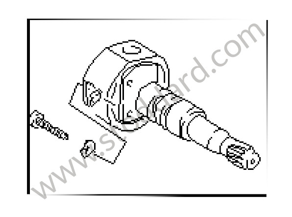 087325041 - REGULATOR for Porsche 924 80-85 &bull; 1980 &bull; 924 2.0 &bull; Coupe &bull; Automatic Gearbox