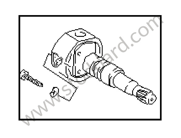 087325041 - REGULATOR for Porsche 924 76-79 &bull; 1977 &bull; 924 2.0 &bull; Coupe &bull; Automatic Gearbox