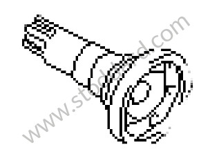 FLANGED SHAFT RIGHT (087409356)