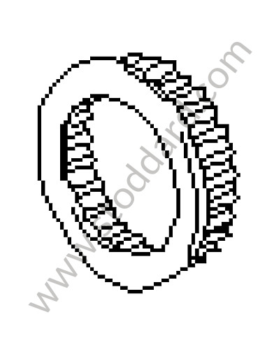 1002720264 - CONCAVE WASHER for Porsche 928 78-82 &bull; 1980 &bull; 928 4.7S &bull; Coupe &bull; Automatic Gearbox