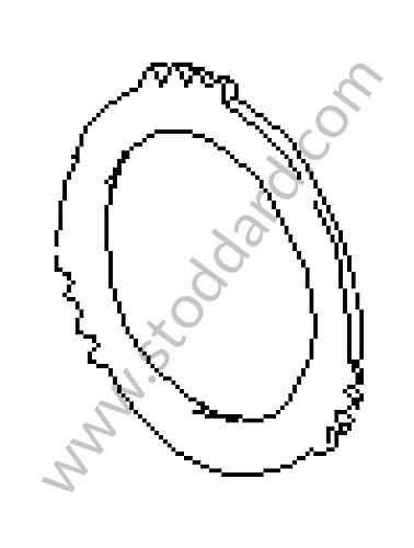 1092720826 - DISC WITH EXTERNAL SPLINES for Porsche 928 78-82 &bull; 1980 &bull; 928 4.7S &bull; Coupe &bull; Automatic Gearbox