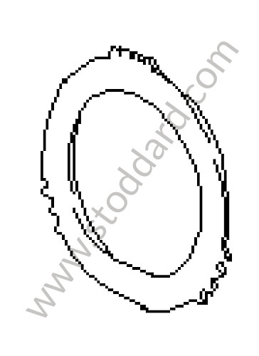 1092720826 - DISC WITH EXTERNAL SPLINES for Porsche 928 78-82 &bull; 1981 &bull; 928 4.5 &bull; Coupe &bull; Automatic Gearbox