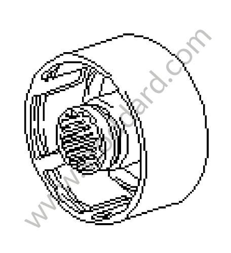 1242700189 - VALVE for Porsche 928 87-91 &bull; 1987 &bull; 928 S4 &bull; Coupe &bull; Automatic Gearbox
