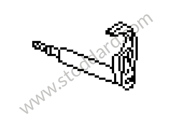 1262700059 - LEVER for Porsche 928 87-91 &bull; 1989 &bull; 928 S4 &bull; Coupe &bull; Automatic Gearbox