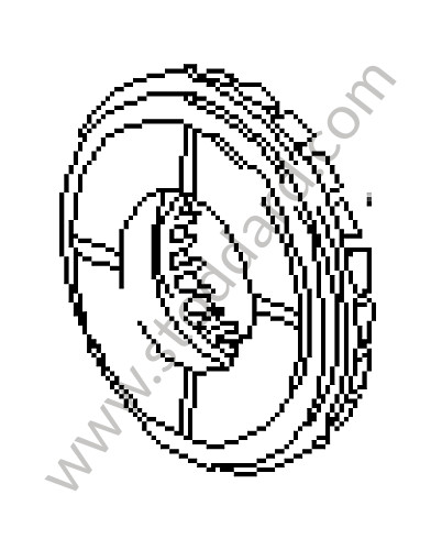 1262721131 - PISTON for Porsche 928 83-86 &bull; 1986 &bull; 928 4.7S2 &bull; Coupe &bull; Automatic Gearbox
