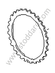 DISC WITH EXTERNAL SPLINES 2,8 MM MM (1262726826)