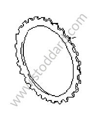 DISC WITH EXTERNAL SPLINES 7,7 MM