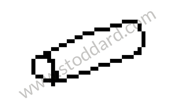 1269910001 - BOLT for Porsche 928 87-91 &bull; 1987 &bull; 928 S4 &bull; Coupe &bull; Automatic Gearbox