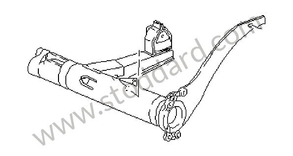 477500053F - REAR AXLE CARRIER for Porsche 944 82-85 &bull; 1982 &bull; 944 2.5 &bull; Coupe &bull; Manual Gearbox, 5 Speed
