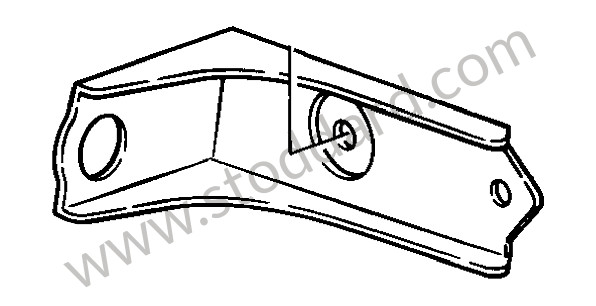 477713281A - RETAINING BRACKET for Porsche 944 82-85 &bull; 1982 &bull; 944 2.5 &bull; Coupe &bull; Automatic Gearbox