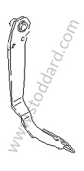 BRAKE PEDAL Left-hand drive (477723141)