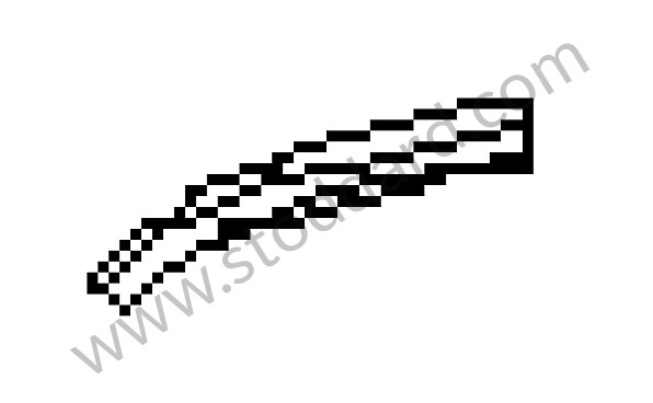 477809585 - FILLER PLATE for Porsche 944 85-88 &bull; 1985 &bull; 944 2.5 Serie 2 &bull; Coupe &bull; Manual Gearbox, 5 Speed