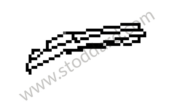 477809585 - FILLER PLATE for Porsche 924 80-85 &bull; 1980 &bull; 924 2.0 &bull; Coupe &bull; Manual Gearbox, 5 Speed