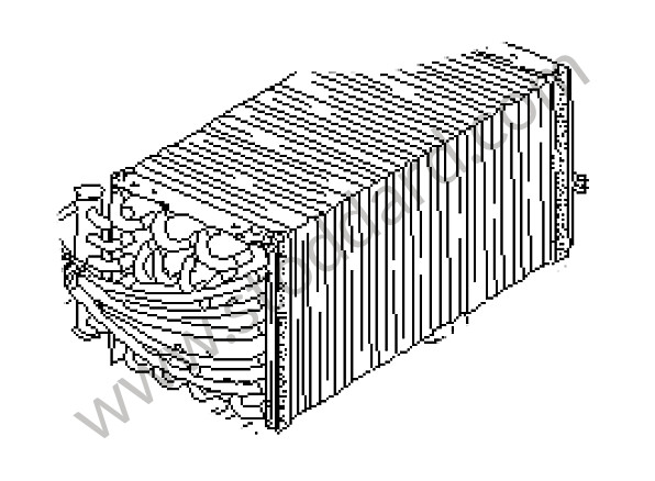 477820903 - EVAPORATOR for Porsche 924 80-85 &bull; 1980 &bull; 924 2.0 &bull; Coupe &bull; Automatic Gearbox