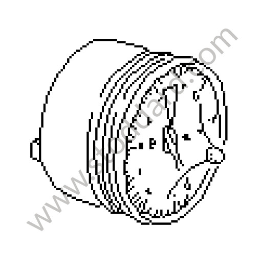477919205A - TACHOMETER for Porsche 924 76-79 &bull; 1977 &bull; 924 2.0 &bull; Coupe &bull; Manual Gearbox, 4 Speed