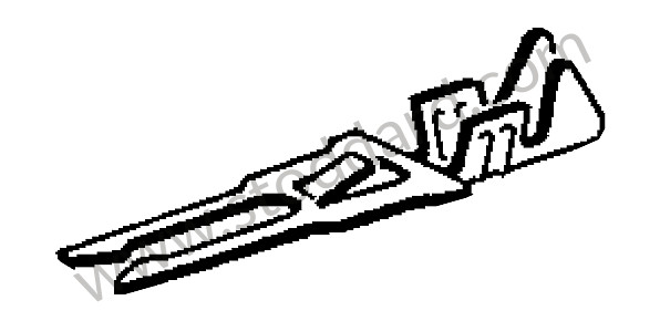477971827B - CABLE CONNECTION for Porsche 964 &bull; 1992 &bull; 964 Carrera 2 &bull; Coupe &bull; Manual Gearbox, 5 Speed